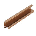 Ready Made Mold Stock Anodized Brushed Aluminium Photo Frame Profile