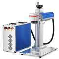 EZCAD Gold Silver 20w 30w 50w Jewelry Stainless Steel Fiber Laser Marking Machine for Metal Credit Card Engraving
