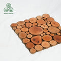 MUMU Modern Classic Art 3D Decorative Wallboard Parquet Wood Mosaic for Indoor Decoration Cladding