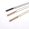 Stainless Steel Anxiety Necklace for Women Men Stress Relief Mindful Breathing Necklace Meditation Whistle Relaxation Jewelry