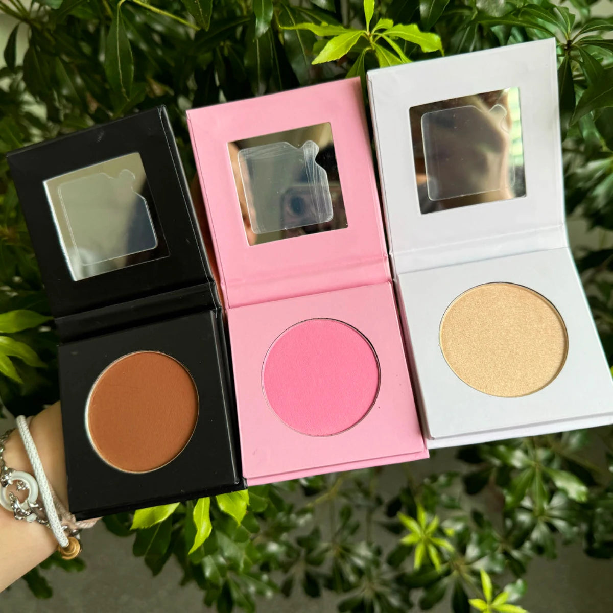 Wholesale Cosmetics Contour Highlighter Blush Palette Private Label Vegan Blush Palette