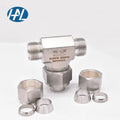 Swagelok Instrumentation T Type 15 Micron 1/4 Inch Stainless Steel Sintered Particulate Tee Filters for Gas Media Pneumatic