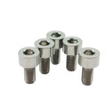 M5 Titanium Screw 8-12mm Flat Head Grade 8.8 Class 8.8 Standard Thread with Plain Surface Treatment Metric Thread
