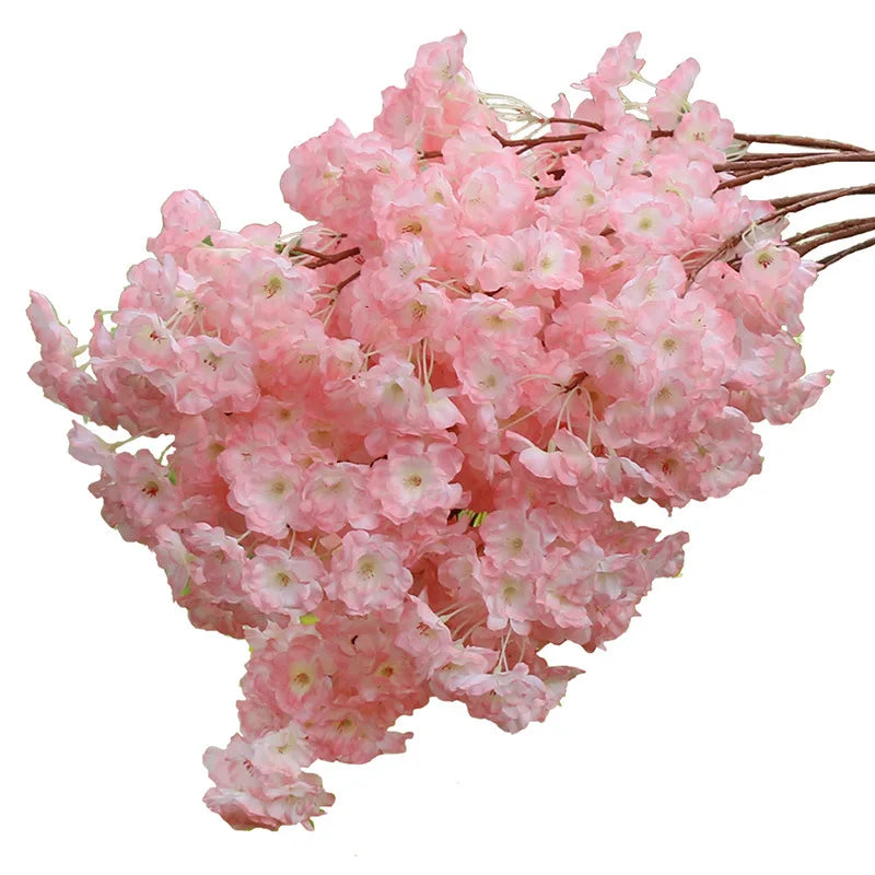 D-CB001 Artificial Flower Cherry Blossom Branches Artificial Cherry Blossom Flower for Home Wedding Decoration