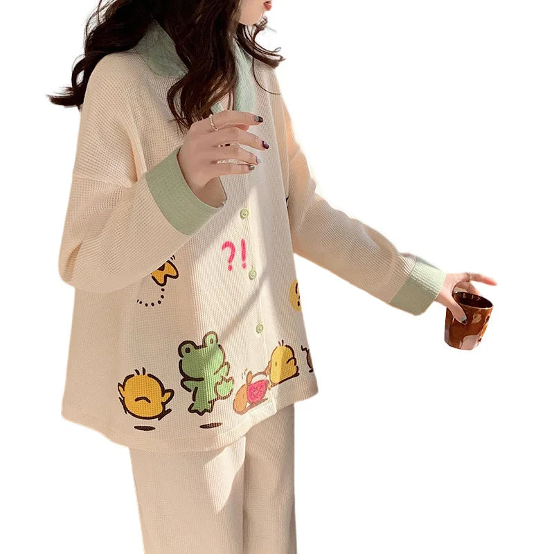 2025 New Women's Home Furnishing Pajama Set