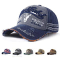 Men's Bull Head Embroidery Outdoor Sports Baseball Cap Women's Sports Hat