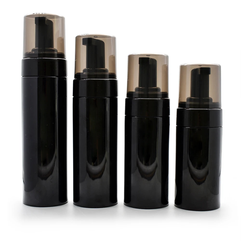 High Quality Custom logo Color Empty Foam Bottle Black White Plastic Foam Bottle for Package
