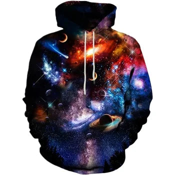 Fitspi Wholesale Unisex 3d Printed Novelty Hoodie Pullover Hooded Sweatshirts For Men Women With Pocket Custom