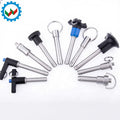 Veich Stainless Steel Shouldered Detent Pin with Pull Ring Handle and Ball Lock Design Quick-Release Pins Customizable Sizes