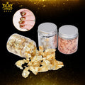 Decorative Silver Copper Metallic Flakes Gold Leaf Flake for Gilding DIY Nail Art Painting