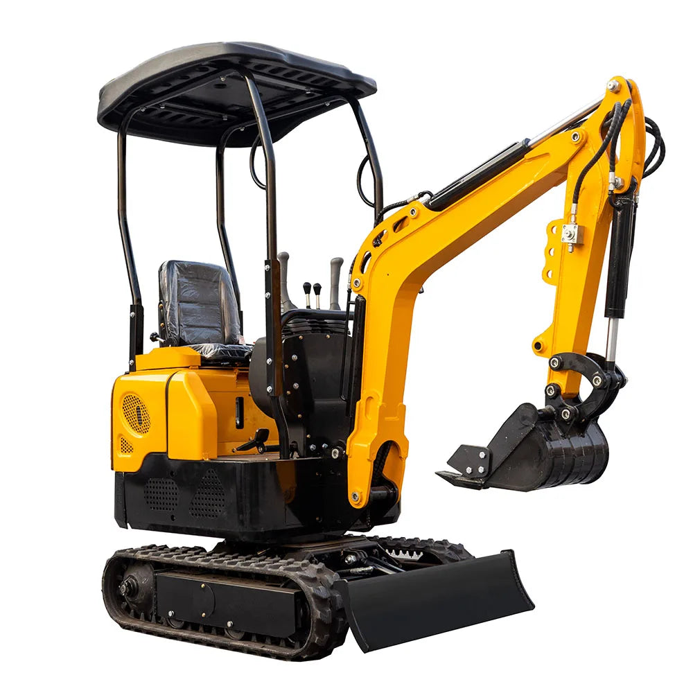 Small Tracked Digger Mini Excavator 1.3 Ton with CE EPA Certificate on Hot Sale