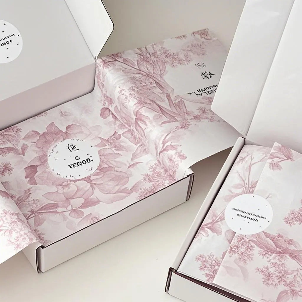 Acid-Free Tissue Paper with Custom Logo for Long-Term Clothing Storage Sustainable  Safe