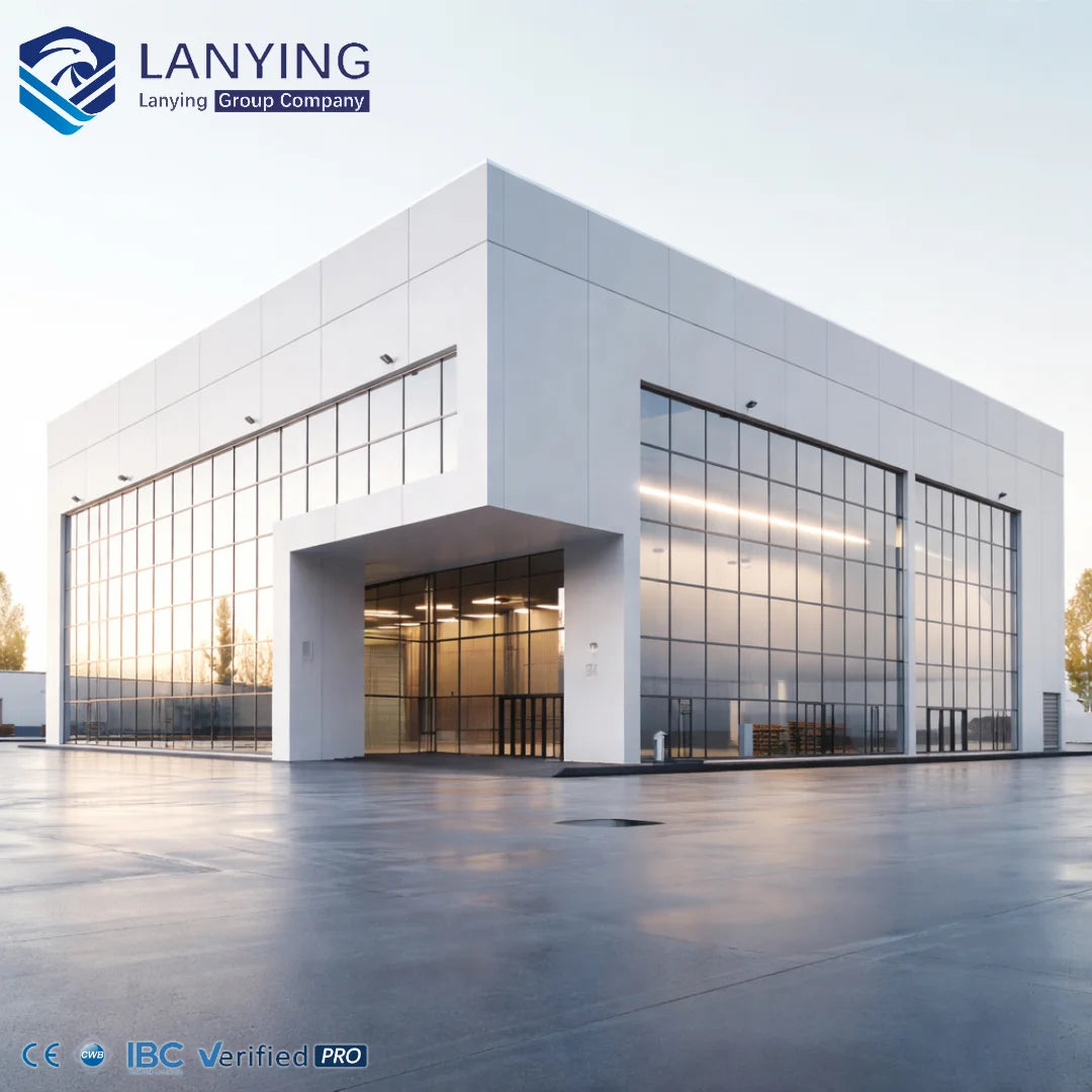 Detachable Low Cost Steel Structure Prefabricated Workshop & Warehouse Building Galvanized Light Steel Frames 3-Year Warranty