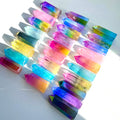 Wholesale Aura Crystal Hexagonal Prisms Healing Stones Angel Aura Quartz Crystal Tower for Healing