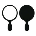 Small MOQ Customized logo Cosmetic pink Hand Mirrors Wholesale Bulk Makeup Hand Held Mirror