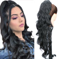Loose Deep Wave Ponytail Extension Synthetic Hair Drawstring  Hair Pieces Loose Curly Hairstyle for Girl Woman  Daily Use