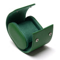 Luxury Custom Logo Genuine Leather Watch Case 1Slot Watch Travel Cover Durable Watch Winder Attractive Leather OEM Factory Price