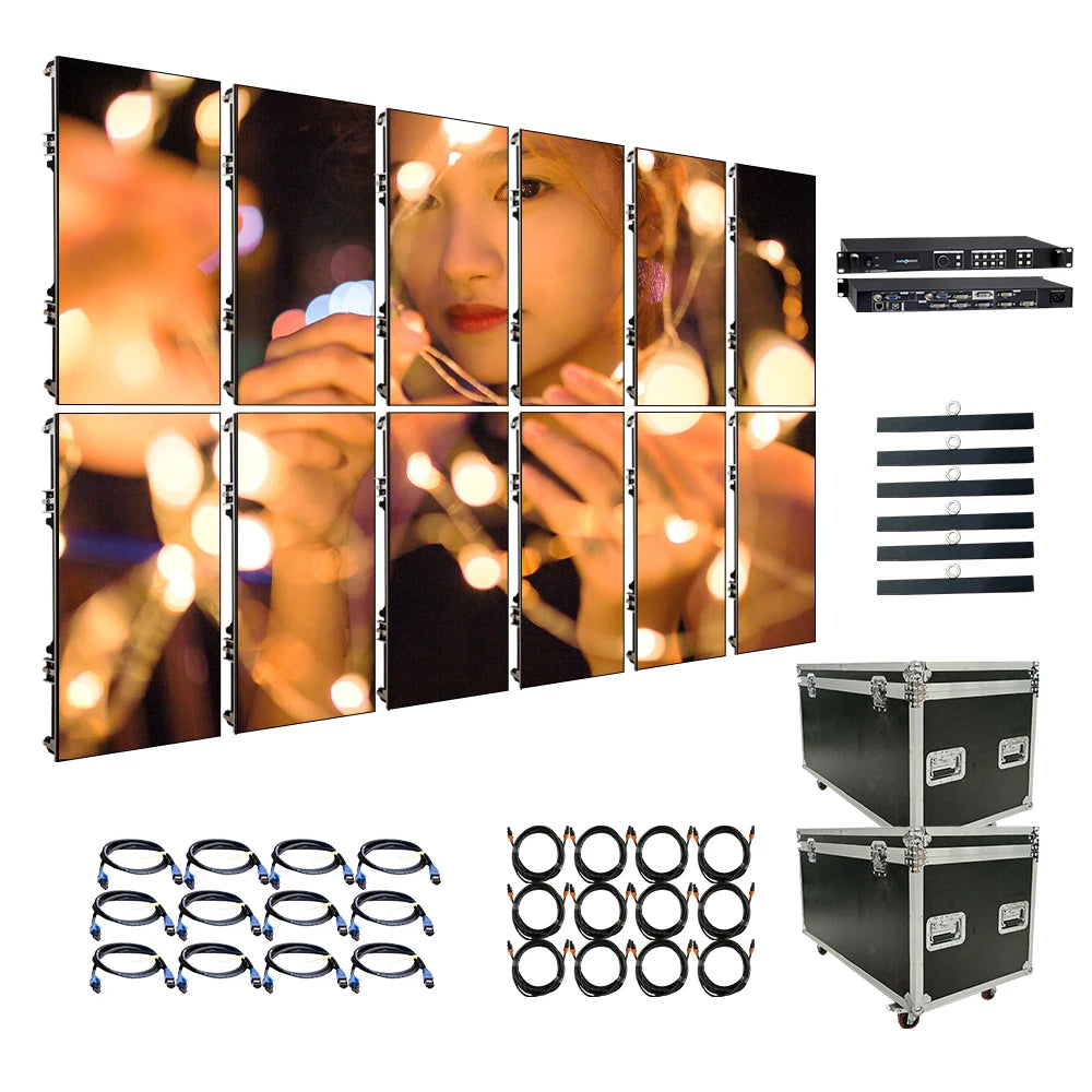 RAYBO Outdoor P3.91 P4.81 Aluminum LED Display Rental Large Front Service Advertising Video Wall