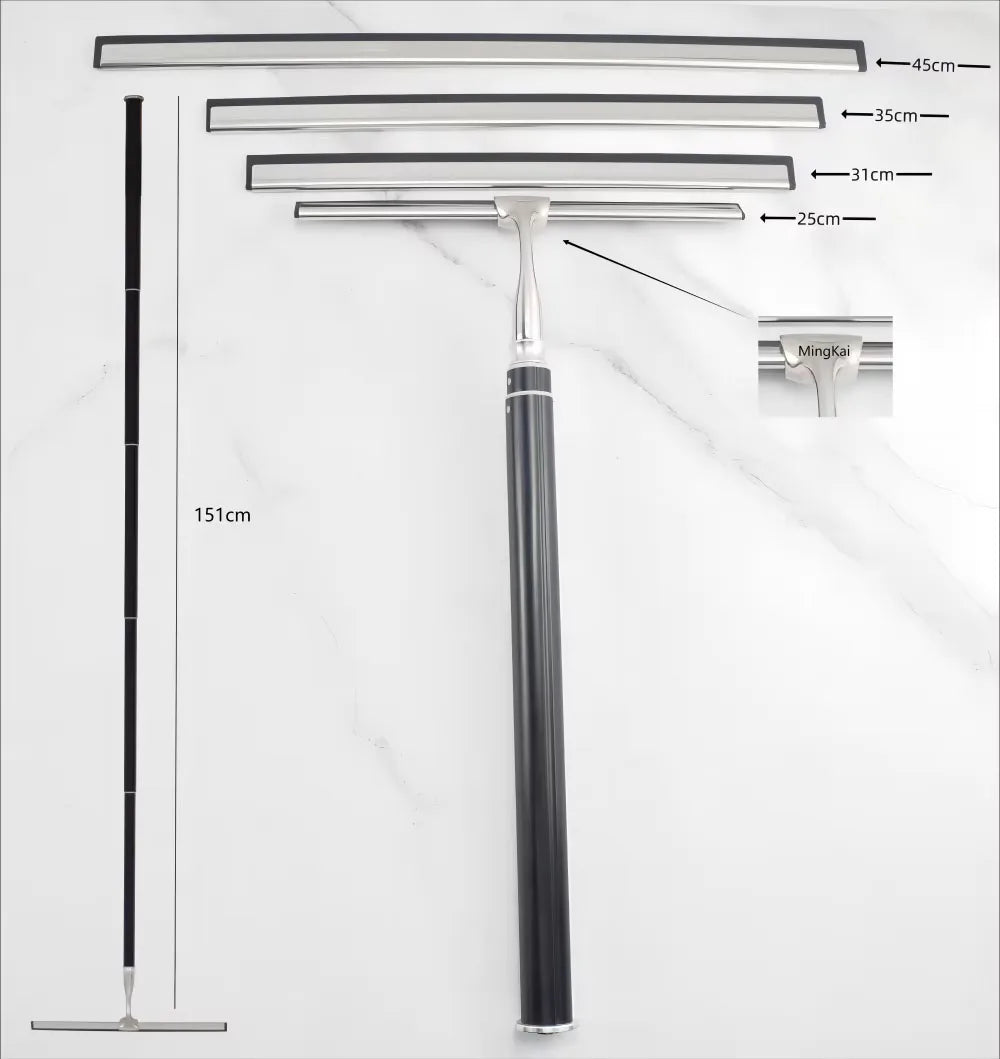 10-Inch Shower Squeegee for Glass Doors and Windows Bathroom Mirror Tile Car Cleaning Squeegee Wiper for Clearing Water Dust MegaBDM