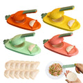 Kitchen Gadgets New Year Tool DIY Plastic Machine Manual 2 in 1 Dumpling Making Machine Dumpling Maker Molds Dumpling Machine