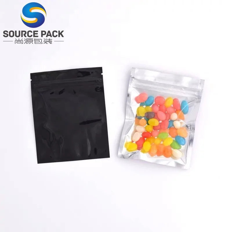 Sachet Pouches Plastic Mylar Recyclable Foil Aluminium Packaging Custom Tea Heat Sealed Bags