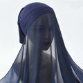 New Colors Convenient Turban Scarf Wholesale Pearl Ladies Scarf Tube Cap Chiffon Modal Long Scarf Suit