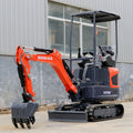 New/Used Mini Excavator 1.3T 1.5 Ton 1.7 Ton 2 Ton Crawler Mini Koparka with Accessories Engine Motor Pump Core Components