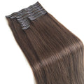 Wholesale Clip in Hair Extension 100 Human Hair Russian Hair Double Drawn Invisible Seamless Clip Ins Extension