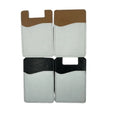 Wholesale Sublimation Blanks Silicone Card Holder Silicone Card Phone Wallet Custom Logo Credit Card Holder