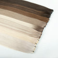 LeShine Popular Light Color Cabello Humano Double Drawn Virgin Remy Cuticle Aligned Genius Weft