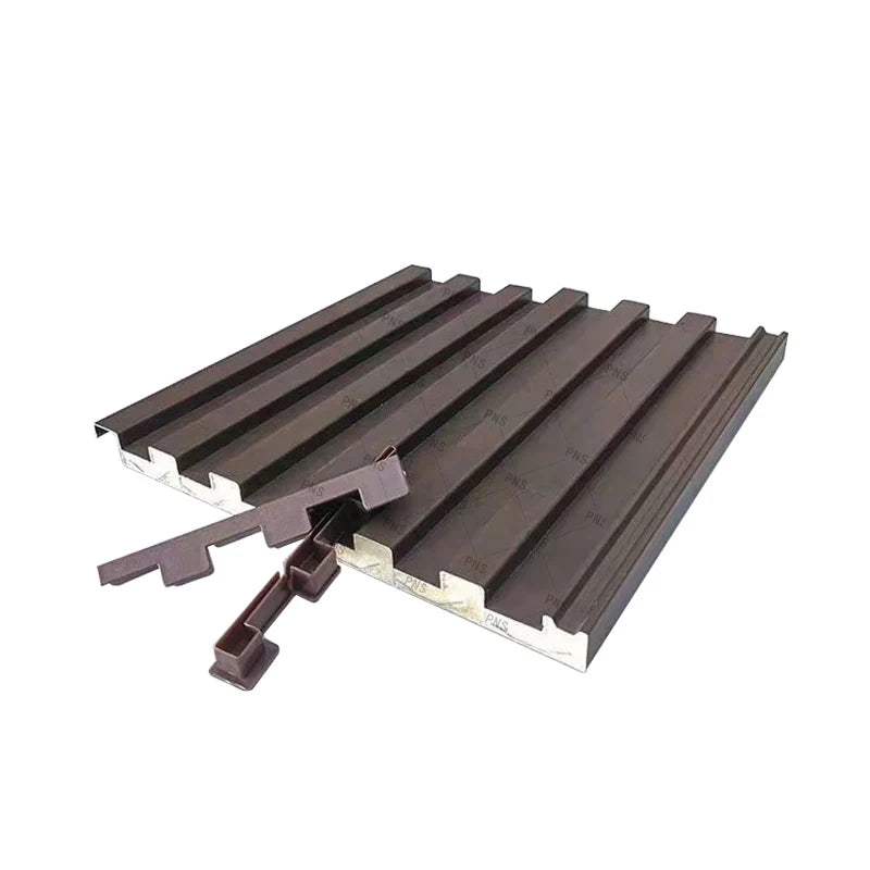 100mm Modern Design Waterproof Aluminium Insulated Steel Sandwich Panels Polyurethane Core for Roof Workshop Hospital Villa