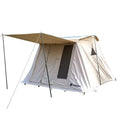 2024 Hot Sale Outdoor Large Spring Canvas Camping House Light Luxury Cotton Canvas Camp Rainproof Tent