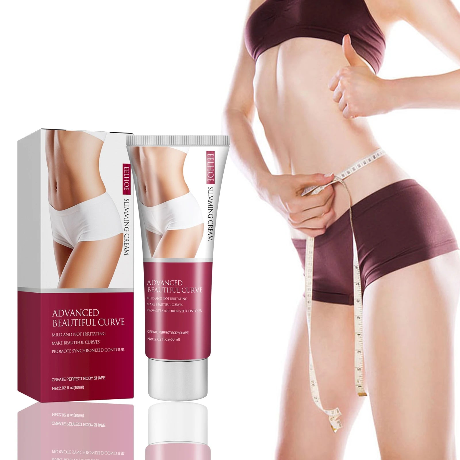 Organic Beauty Body Skin Care Leg Arm Belly Waist Skin Slimming Shaping Firming Nourishing Slimming Cream