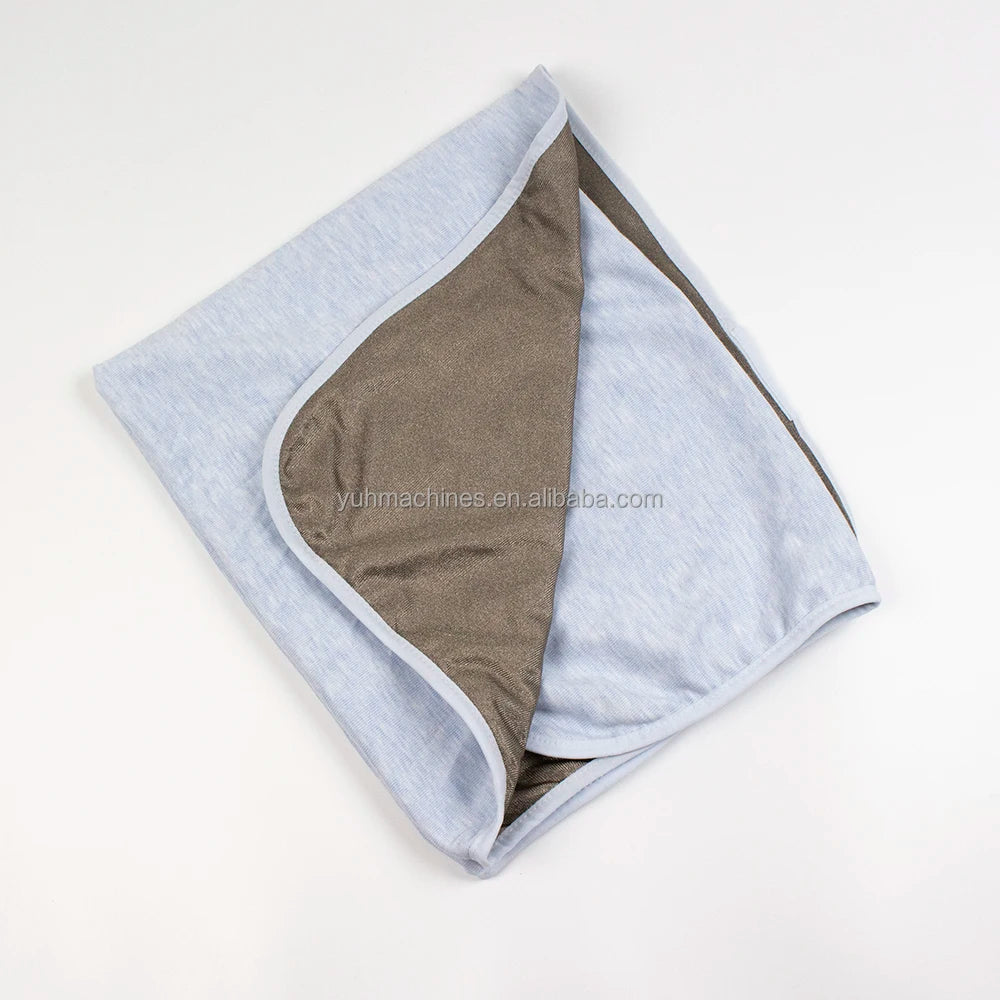 BLOCK EMF 100% Silver Fibre Fabric Radiation Resistant Anti-Radiation Softer Blanket for EMF Protection for Babies