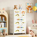 Food Grade PP Baby Animal Plastic Drawer Storage Cartoon Cupboard Cabinet Organizer for Kids