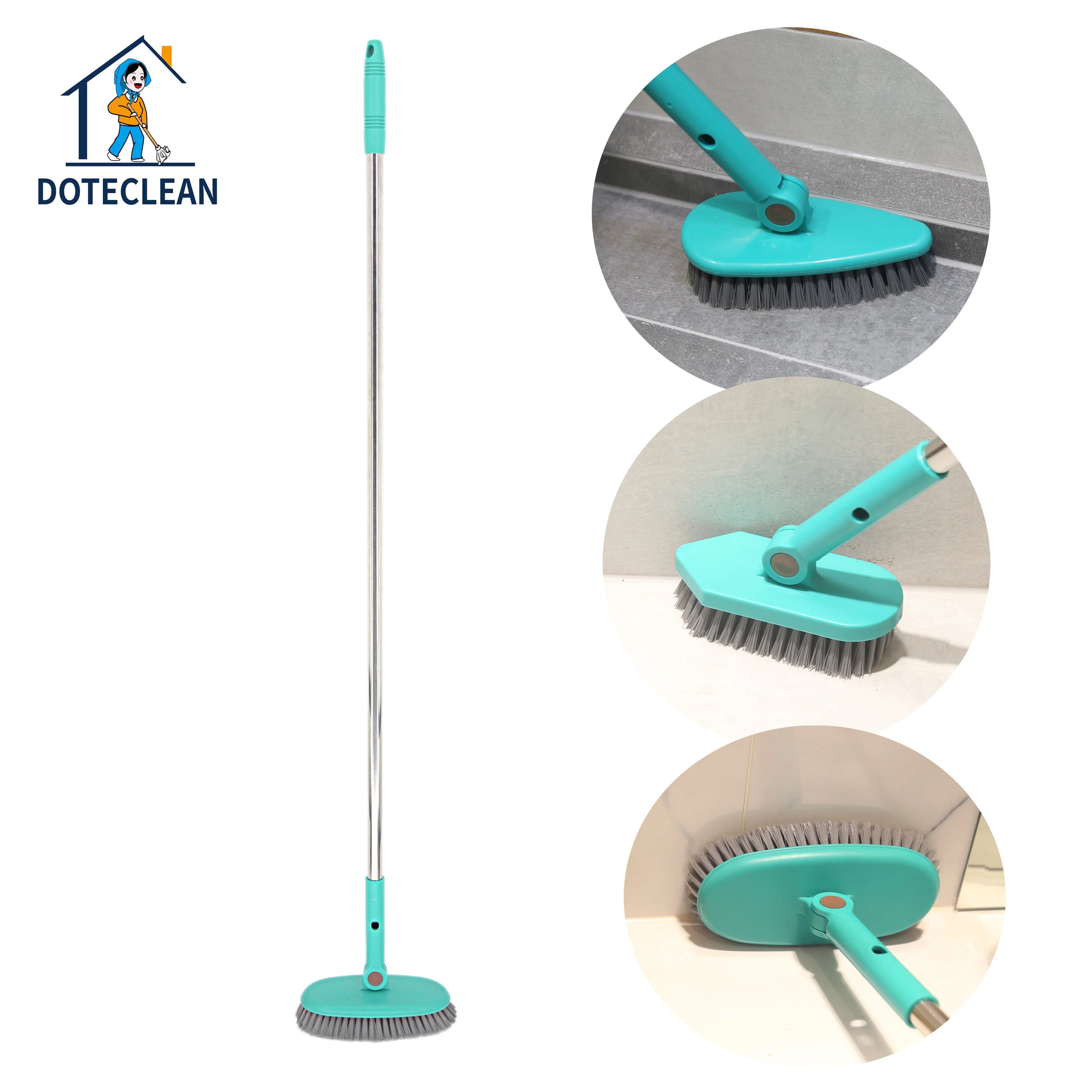 2026 Bathroom Lower Price Long Handle  Scrubbing Floor  Cleaning Brush Broom Plastic Brush