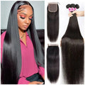 Dyeing and Perming Raw Brazilian Human Hair HD Lace Closure Unprocessed Virgin Human Hair Premium Quality From Young Girls