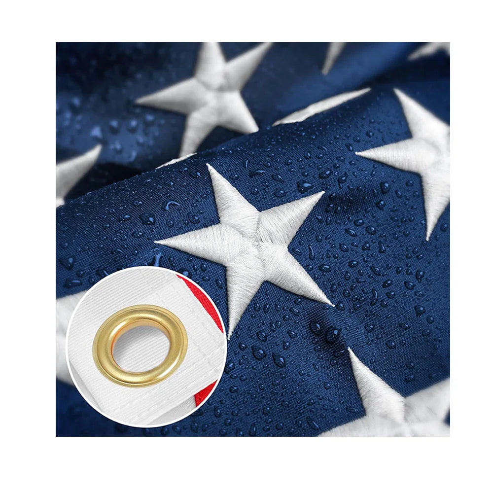 Wholesale 3X5ft 100% Polyester Stock US United States of America USA American Flag MegaBDM