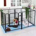 Manufacturers 5 Sizes Medium Large Dog Fence Square Tube Multifunctional Dog Outdoor Play Pen Pet Cages