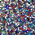 Wholesale Clear Red Crystal Flatback Strass Glass Rhinestones for Garments Sgoes Bags Jewellery Making DIY