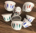 12pcs Package Wholesale Porcelain Arabic Cup Ceramic Tea Cup