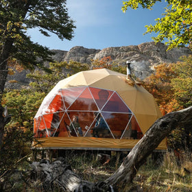 Forest Geodesic Dome Half Sphere Pvc Igloo Tent for Camping