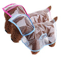 Top Quality Transparent Pet Raincoat PVC Dog Clothes Pet Outdoor Dog Raincoat