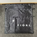 Custom Logo Large Satin Dust Bag with PP Drawstring Black 25x38cm Hair Use Handbag Cover