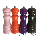 Kitchen Usage Wood Bottle Salt and Pepper Grinder Set With Tray Kitchen Accessories