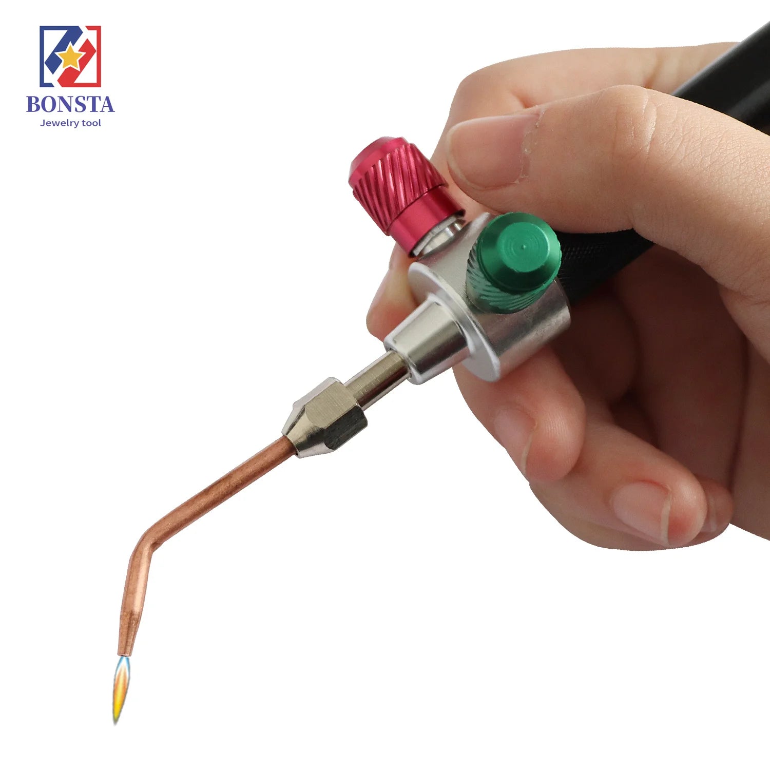 Mini Gas Torch Welding Soldering Gun Oxygen Acetylene Gun Platinum Metal Stainless Steel Welding Soldering Tool Kit