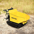 AUSTTER 500KG Agricultural Machinery Gasoline Power Hydraulic Mini Dumper Crawler Wheel Barrow With 500kgs Capacity