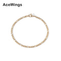 SB010   3mm 7inch 8inch Stainless Steel Chain Hip Hop Chain Bracelet