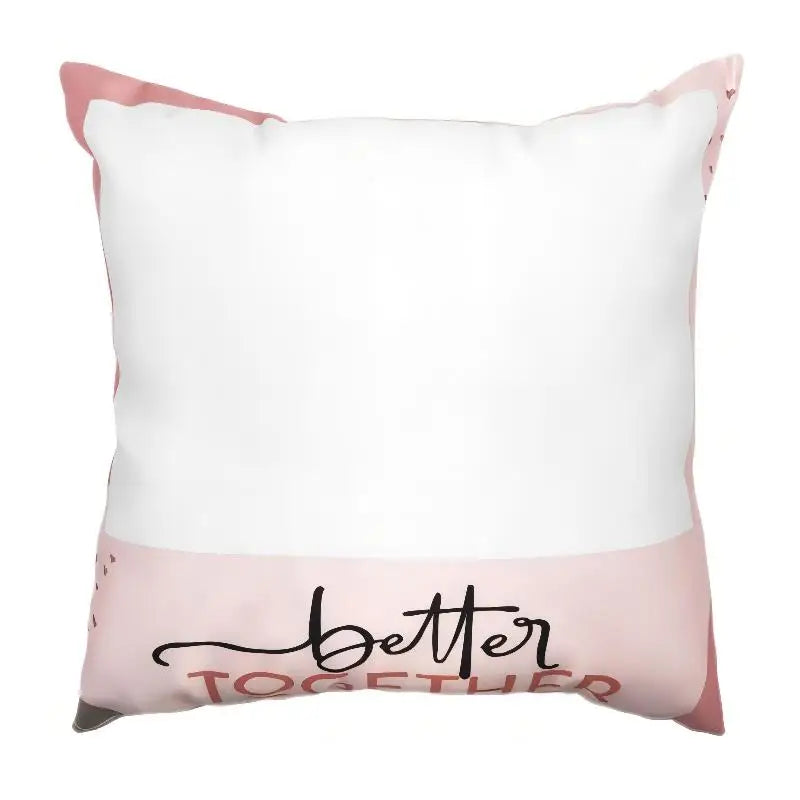 Qualisub Personalized Sublimation Pillow case Blanks Polyester Pillow case for Sublimation with Words for Memory