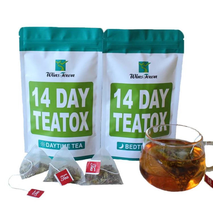 Tea Bag 14 Day Slim Tea the Minceur Ventre Plat Weight Loss Fat Burning Herbal Healthy Slimming Tea